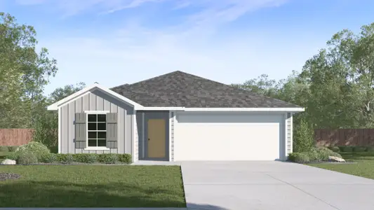 New construction Single-Family house 12105 Pike Bnd, Mustang Ridge, TX 78610 plan The Grace - image