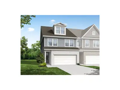 New construction Townhouse house 6235 Molo Ln, Cumming, GA 30041 plan The Durham E - image