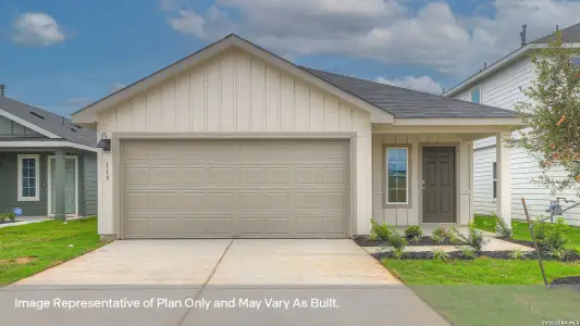 New construction Single-Family house 152 Gallaher Bnd, Maxwell, TX 78656 plan The Caroline - image