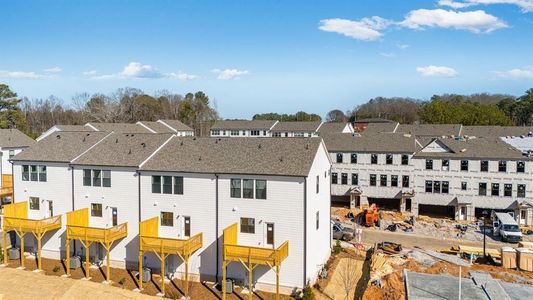 New construction Townhouse house 320 Oldvine Dr, Lawrenceville, GA 30044 null- photo 36 36