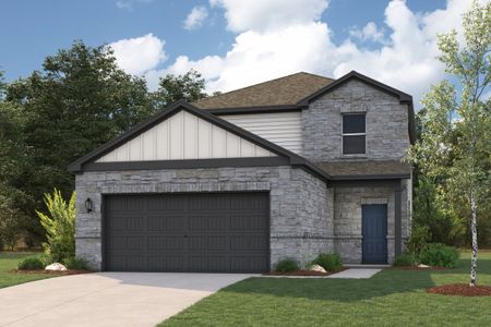 New construction Single-Family house 15551 Lonehollow Lk, San Antonio, TX 78253 plan Eleanor - 2396 - image