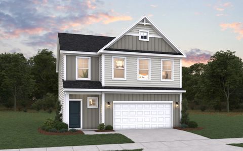 New construction Single-Family house 1082 Hanson Dr, Leland, NC 28451 plan Garrett - image