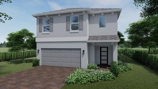 New construction Single-Family house 4674 Sw 72 Wy, Davie, FL 33314 plan Robie - image