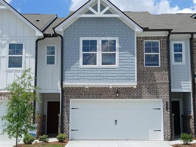 New construction Townhouse house 541 Tuskegee St, Unit 49, Mcdonough, GA 30253 plan Edmund - image