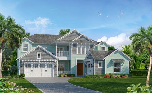 New construction Single-Family house 515 Brooke Ridge Wy, St. Augustine, FL 32092 plan Brooke - image