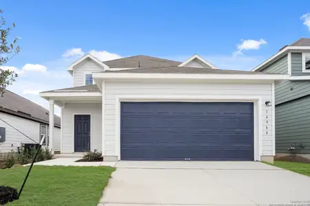 New construction Single-Family house 14966 Fischer Gdn, San Antonio, TX 78253 plan The Redbud - image