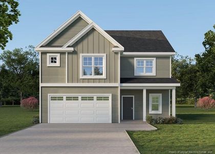 New construction Single-Family house 342 Edwinstowe Ave, Fayetteville, NC 28311 plan Ferris - image