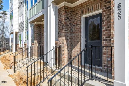 New construction Townhouse house 635 Sawcut Ln, Apex, NC 27502 - image