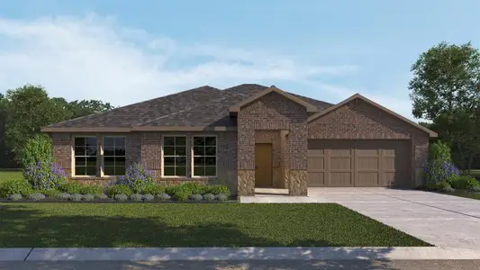 New construction Single-Family house 9512 Bently Blvd, Aubrey, TX 76227 plan Dawson - image
