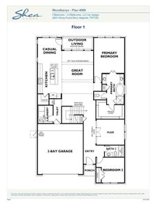 New construction Single-Family house 29772 Brushy Gables Dr, Magnolia, TX 77354 plan 4069 Elevation B - image