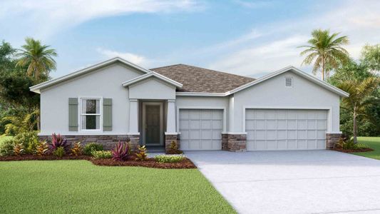 New construction Single-Family house 11105 Cotton Vale Pl, San Antonio, FL 33576 null- photo 0 0