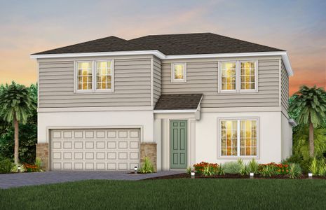 Whitestone Exterior FM1 with Stone