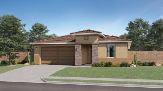 New construction Single-Family house 8023 E Paloma Ave, Mesa, AZ 85212 Clark II Plan 4076- photo 0