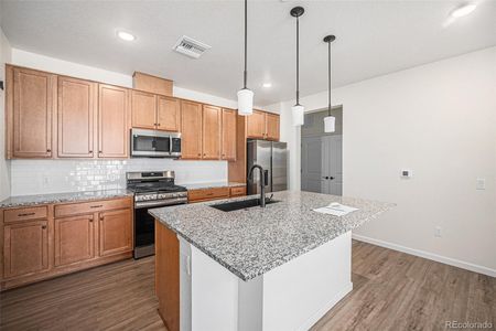 New construction Condo house 6153 N Ceylon St, Unit 303, Bldg 6, Denver, CO 80249 Addisyn II-G- photo 4 4