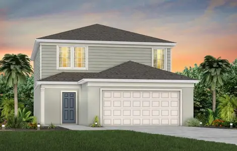 New construction Single-Family house 3741 Haddon Ave, Davenport, FL 33837 plan Mill Run - image