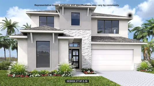 New construction Single-Family house 13040 Moonrise Ln, Punta Gorda, FL 33955 plan 2713F - image