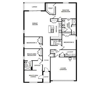 New construction Single-Family house 8711 County Rd 44, Leesburg, FL 34788 plan Sheffield - image