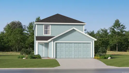 New construction Single-Family house 6618 Fiore Gdn, Elmendorf, TX 78112 - image