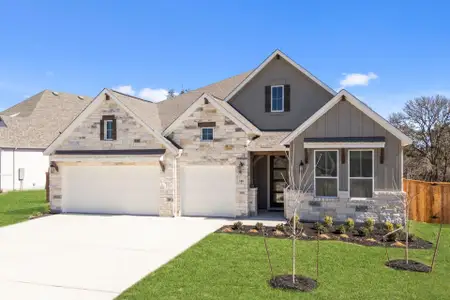 New construction Single-Family house 549 Wood Thrush Run, Kyle, TX 78640 plan Groveton - image