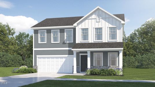 New construction Single-Family house 5829 Mill Stone Wy W, Wilson, NC 27880 plan Brunswick III - image