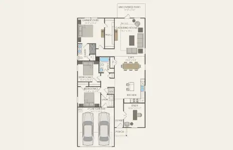 New construction Single-Family house 817 Shire Avenue-, Fort Worth, TX 76052 plan Hewitt - image 3