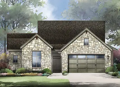 New construction Single-Family house 1107 Havenwood Ln, Unit 43, Georgetown, TX 78633 Melrose- photo 0