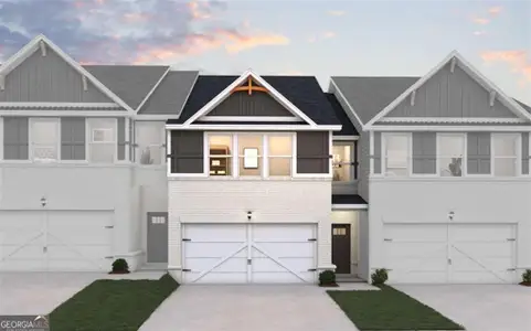 New construction Single-Family house 3236 Winding Waters Wy, Powder Springs, GA 30127 plan Morgan - image