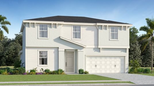 New construction Single-Family house 1997 Fuchsia Pl Nw, Palm Bay, FL 32907 Raleigh- photo 0