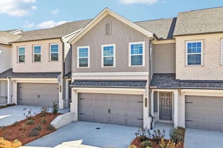 New construction Townhouse house 5443 Allegro Ln, Flowery Branch, GA 30542 plan Foxglove - image