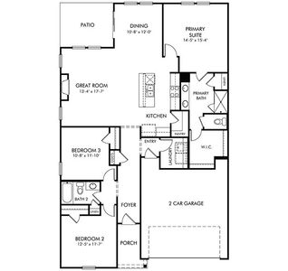New construction Single-Family house 729 Parry Ct, Woodruff, SC 29388 plan Chandler - image