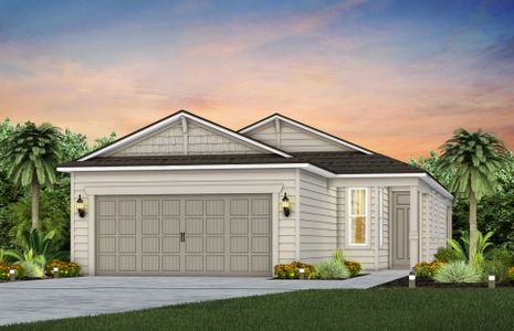 New construction Single-Family house 343 Fishtail Pl, Palm Coast, FL 32164 plan Drayton - image