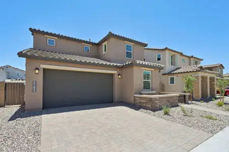 New construction Single-Family house 21473 E Sparrow Dr, Queen Creek, AZ 85142 plan Plan 3521 Elevation D - image