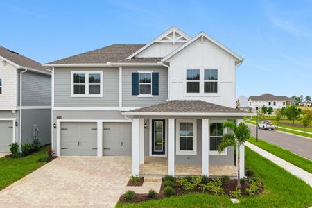 New construction Single-Family house 17434 Honeybell Tangelo Ct, Winter Garden, FL 34787 plan Eliot - image