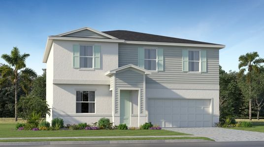 New construction Single-Family house 3129 Spanish Cedar Pl, Fort Pierce, FL 34946 plan Providence - image