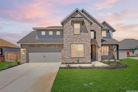 New construction Single-Family house 165 Annette Dr, Castroville, TX 78009 plan Jefferson - image