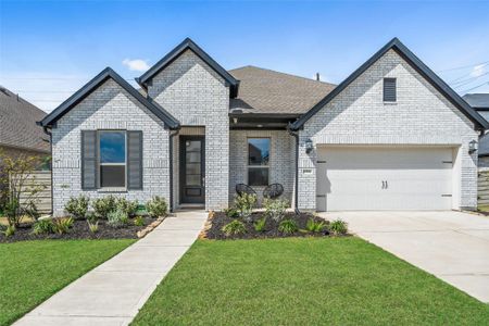 New construction Single-Family house 4906 Lime Meadow Ln, Manvel, TX 77578 plan Cantaron II - image