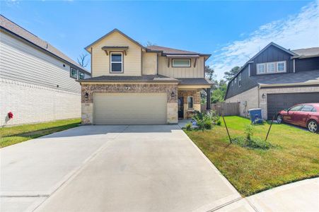 New construction Single-Family house 11306 Painted Trillium Lane, Houston, TX 77044 - photo 0