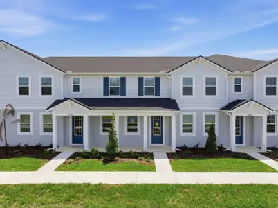 New construction Townhouse house 10063 Gazebo Aly, Orlando, FL 32832 plan Aurora - image