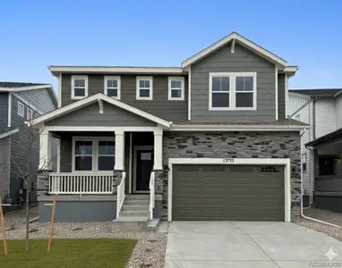 New construction Single-Family house 13733 Daffodil Pt, Parker, CO 80134 plan Frontier - image