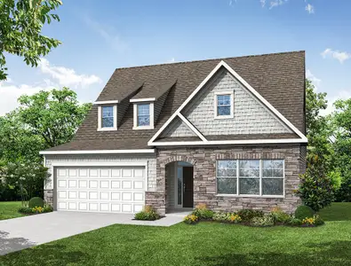 New construction Single-Family house 1955 Abbott'S Vista Dr, Kernersville, NC 27284 plan Amelia - image