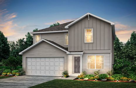 New construction Single-Family house 105 The Duke Dr, Jarrell, TX 76537 plan Sandalwood - image