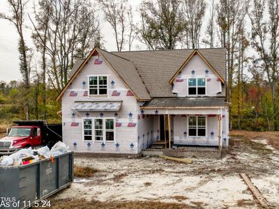 New construction Single-Family house 8624 Dukes Lake Road, Zebulon, NC 27597 - photo 0