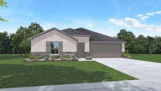 New construction Single-Family house 14217 Bright Dawn Drive, Splendora, TX 77372 Plan X40F- photo 0