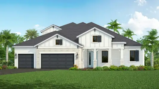 New construction Single-Family house 6333 Lake Woodruff Ct, Sarasota, FL 34241 plan Santa Catalina - image