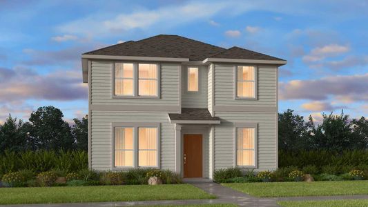 New construction Single-Family house 5716 Jennifer Pasture Path, Del Valle, TX 78617 Carmichael 2- photo 0