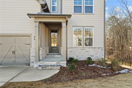 New construction Single-Family house 23 Rockberry Ct, Dallas, GA 30157 The Hickory A- Unfinished Base- photo 14 14