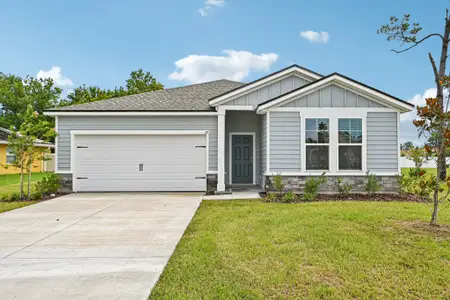 New construction Single-Family house 25 Freeland Ln, Palm Coast, FL 32137 plan Landmark Series - Deering - image
