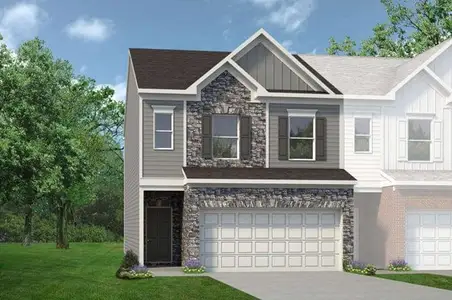 New construction Townhouse house 327 Caroline Pl, Unit 172, Villa Rica, GA 30180 - image