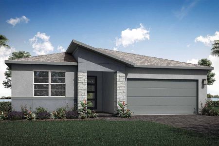 New construction Single-Family house 10207 Sw Adelaide Ter, Port Saint Lucie, FL 34987 Caledon- photo 0