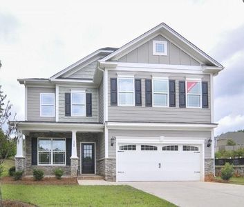 New construction Single-Family house 316 Bull Shoals Way, Hoschton, GA 30548 Drexel- photo 0